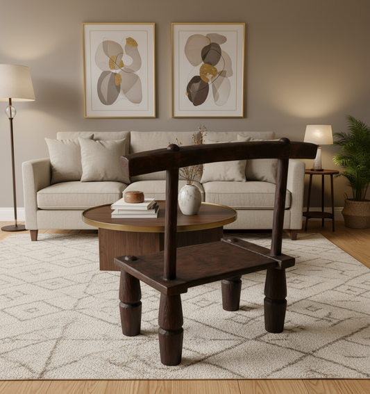 Chaise Baoule en bois